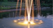 Комплект галогеновой подсветки для плавающего фонтана PondJet Eco Понд Джет Эко
