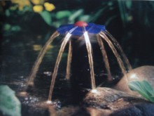 Форсунка с подсветкой для фонтана Аквалюкс Стар 1000